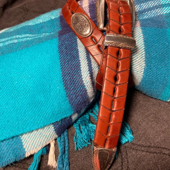 Brighton Medium Ladies Brown Leather Belt main image 4